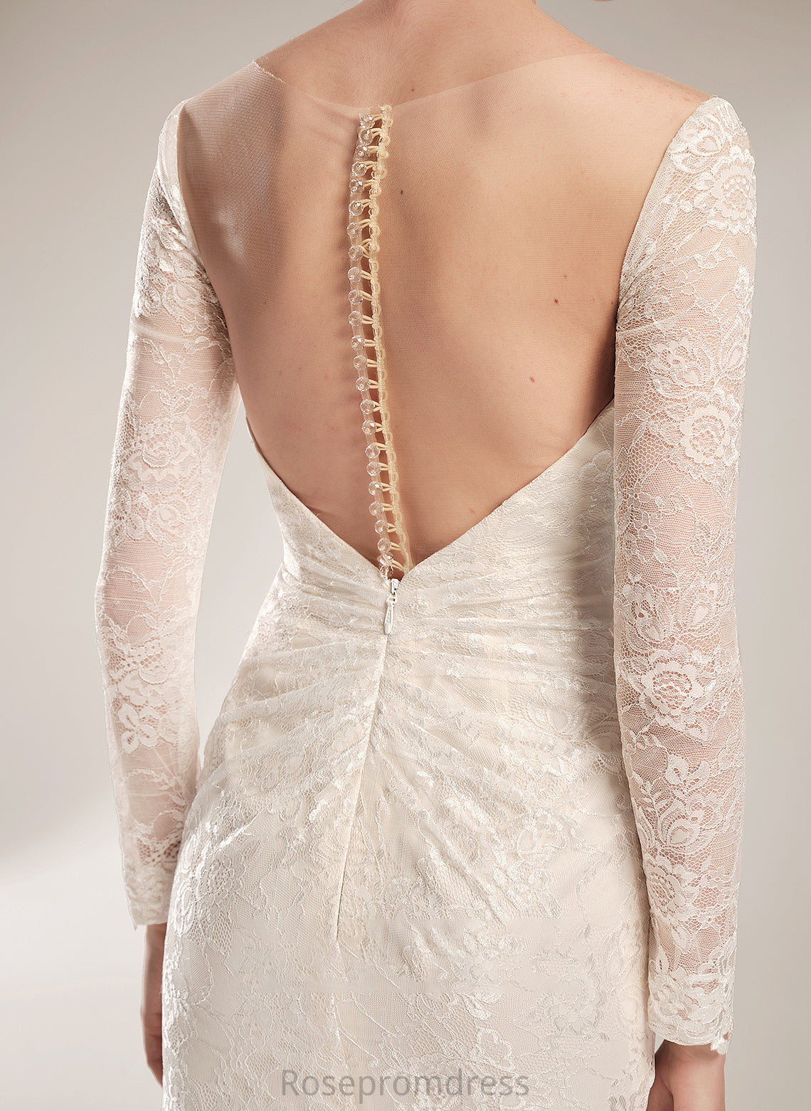 Beading Train Illusion Adalynn Wedding Dress Trumpet/Mermaid Court With Wedding Dresses