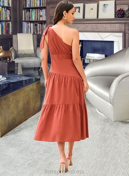 Marely A-LineOne-ShoulderAnkle-LengthBridesmaidDress#273612 SRSP0013297