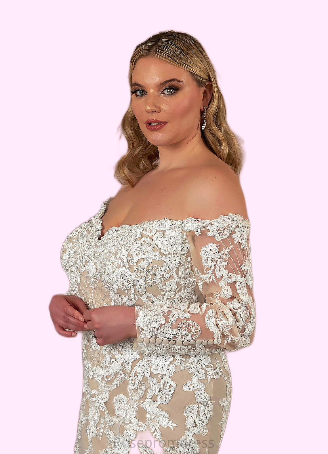 Hazel Mermaid Sequins Tulle Cathedral Train Dress SRSP0020049