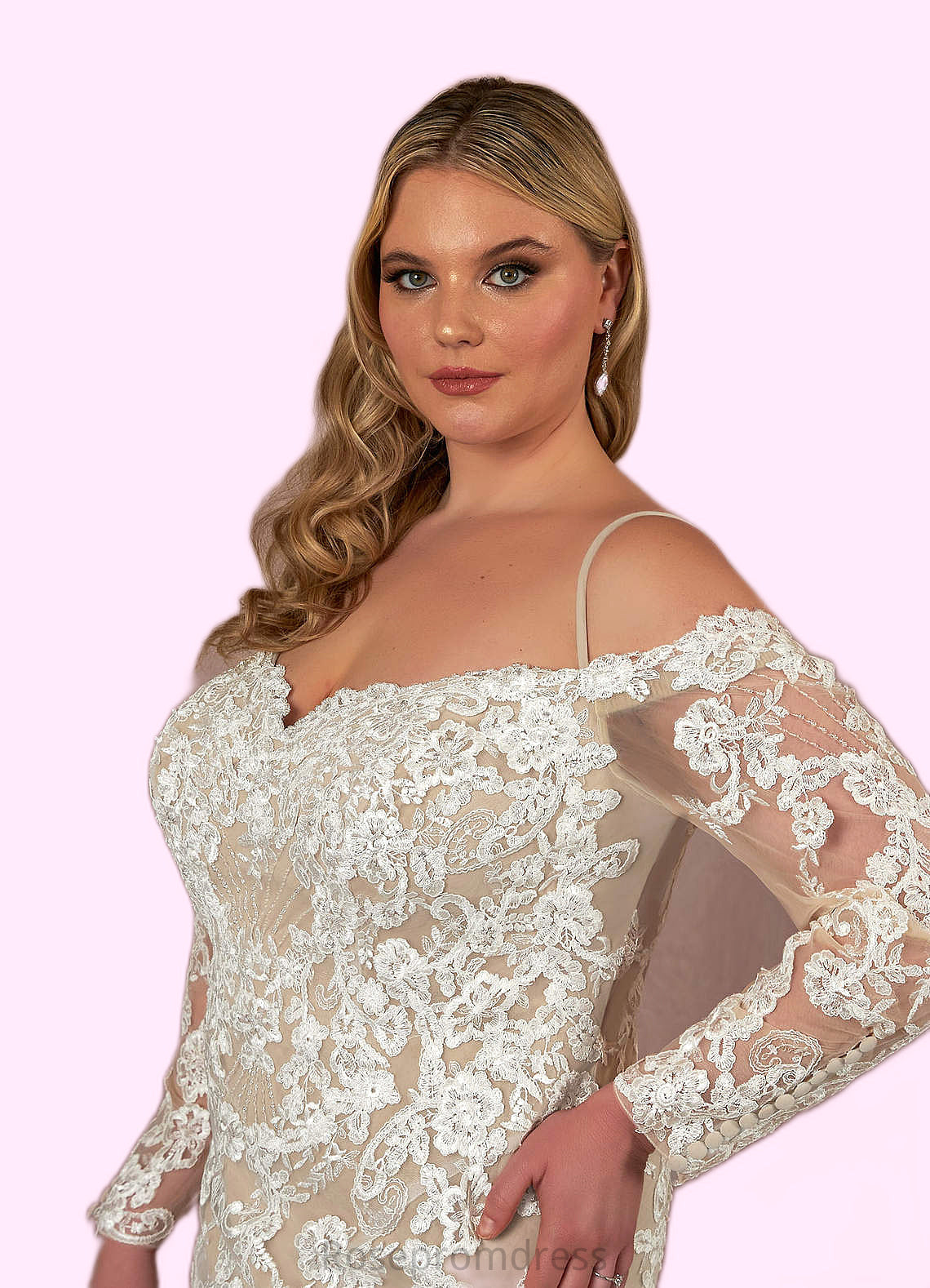Hazel Mermaid Sequins Tulle Cathedral Train Dress SRSP0020049