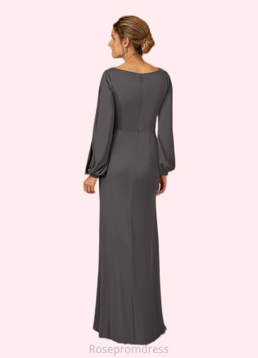 Piper A-Line Lace Mesh Floor-Length Dress SRSP0019879