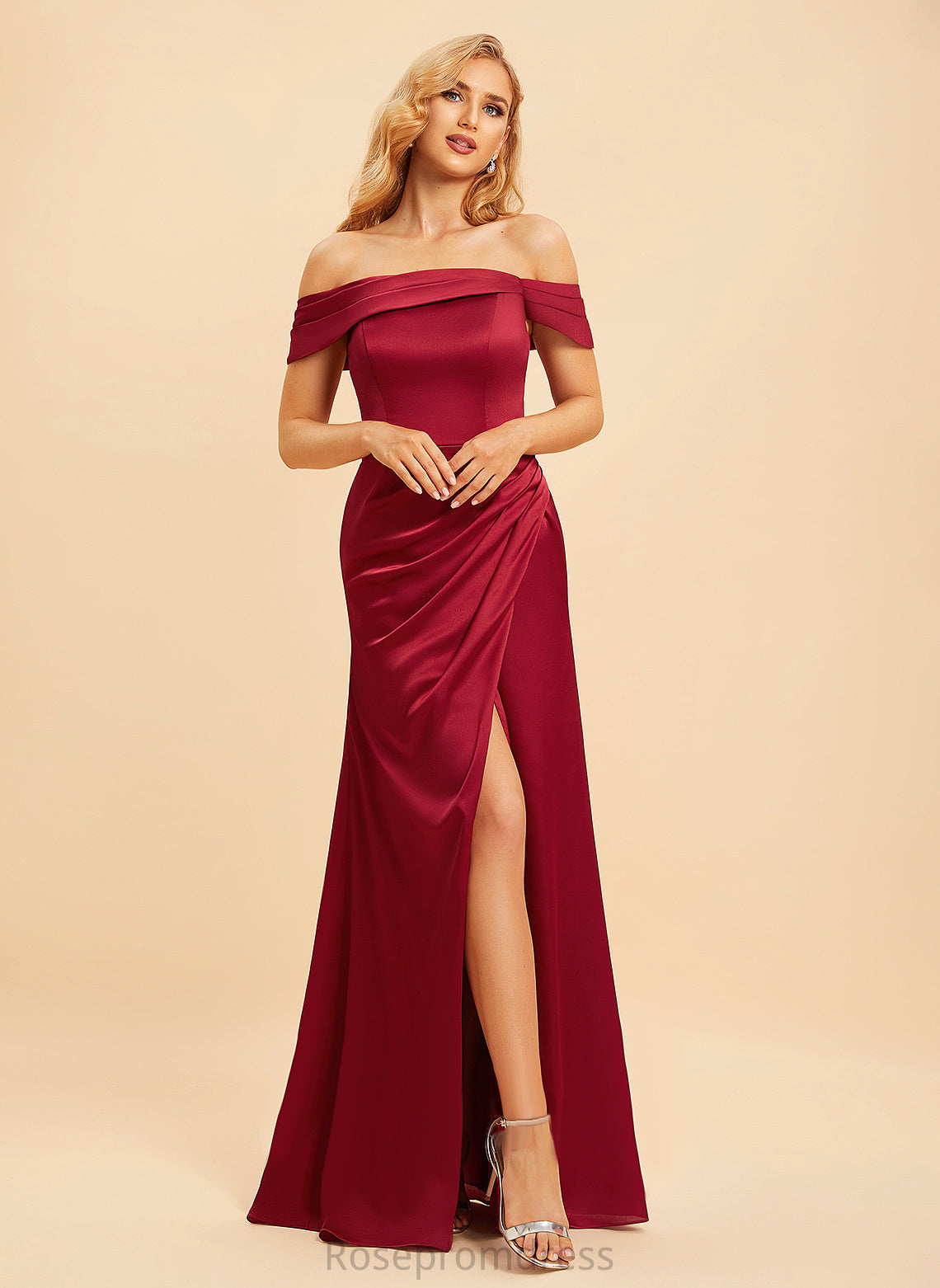 A-line Neckline Sleeveless Length Strapless OfftheShoulder Silhouette Floor-Length BackStyle Straps&Sleeves Whitney Floor Length Bridesmaid Dresses