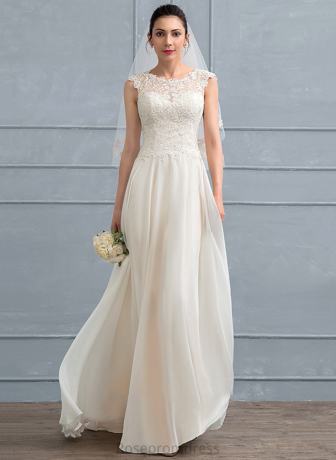 Chiffon Sofia Wedding Dresses Floor-Length Wedding Beading A-Line Sequins With Dress