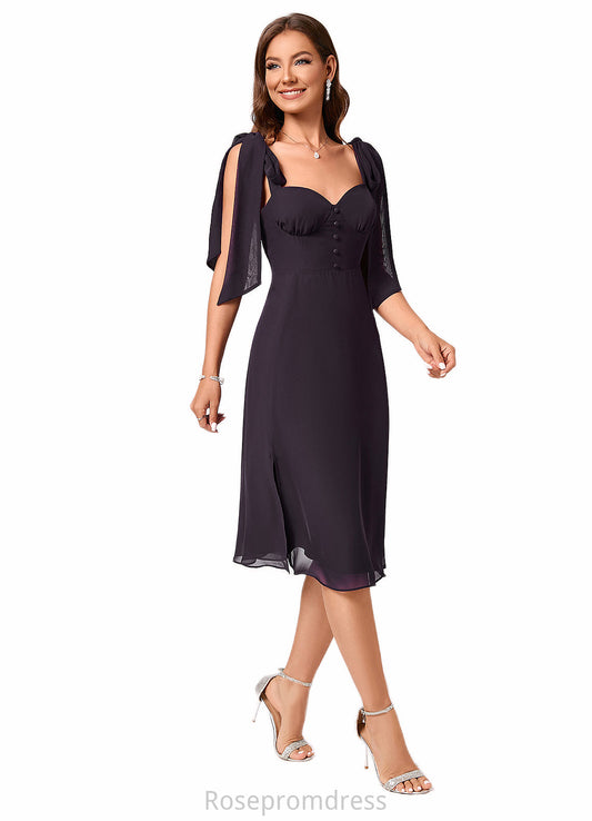 Paloma A-line Sweetheart Knee-Length Chiffon Cocktail Dress SRSP0022500