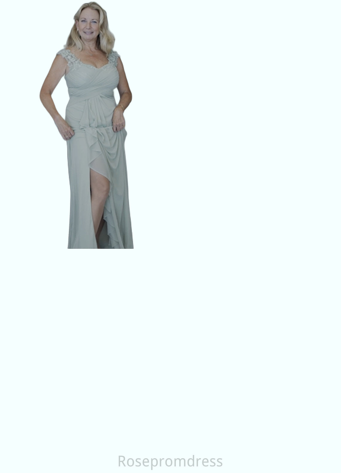 Mira A-Line Sweetheart Neckline Pleated Mesh Floor-Length Dress SRSP0022623