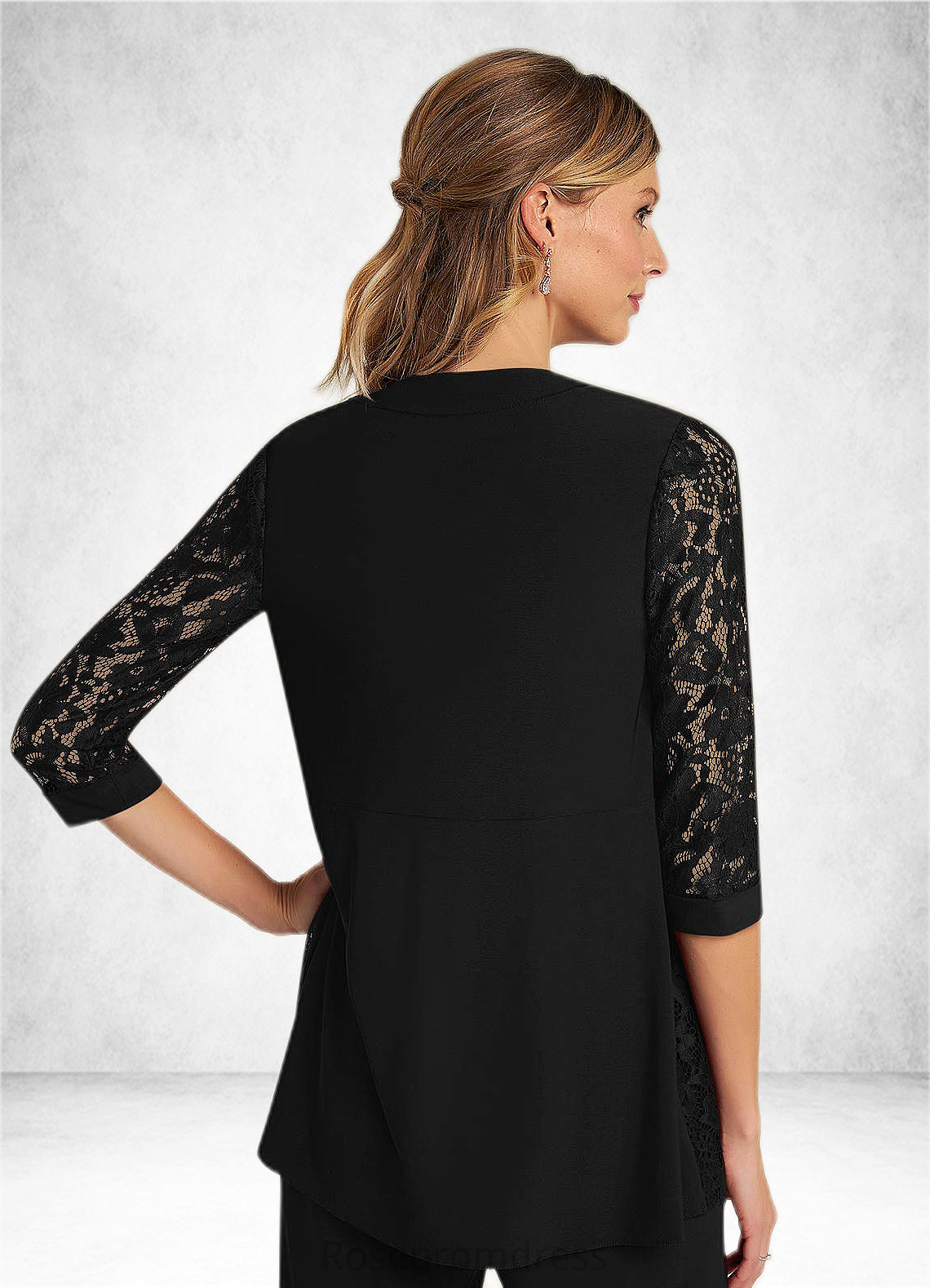 Holly Cover Up Lace Jumpsuit/Pantsuit black SRSP0022692