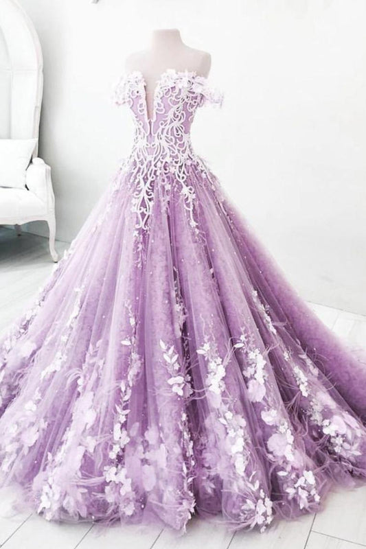 Off The Shoulder Gorgeous Long Prom Dress Charming Formal Dress With SRSPKXA1PHA