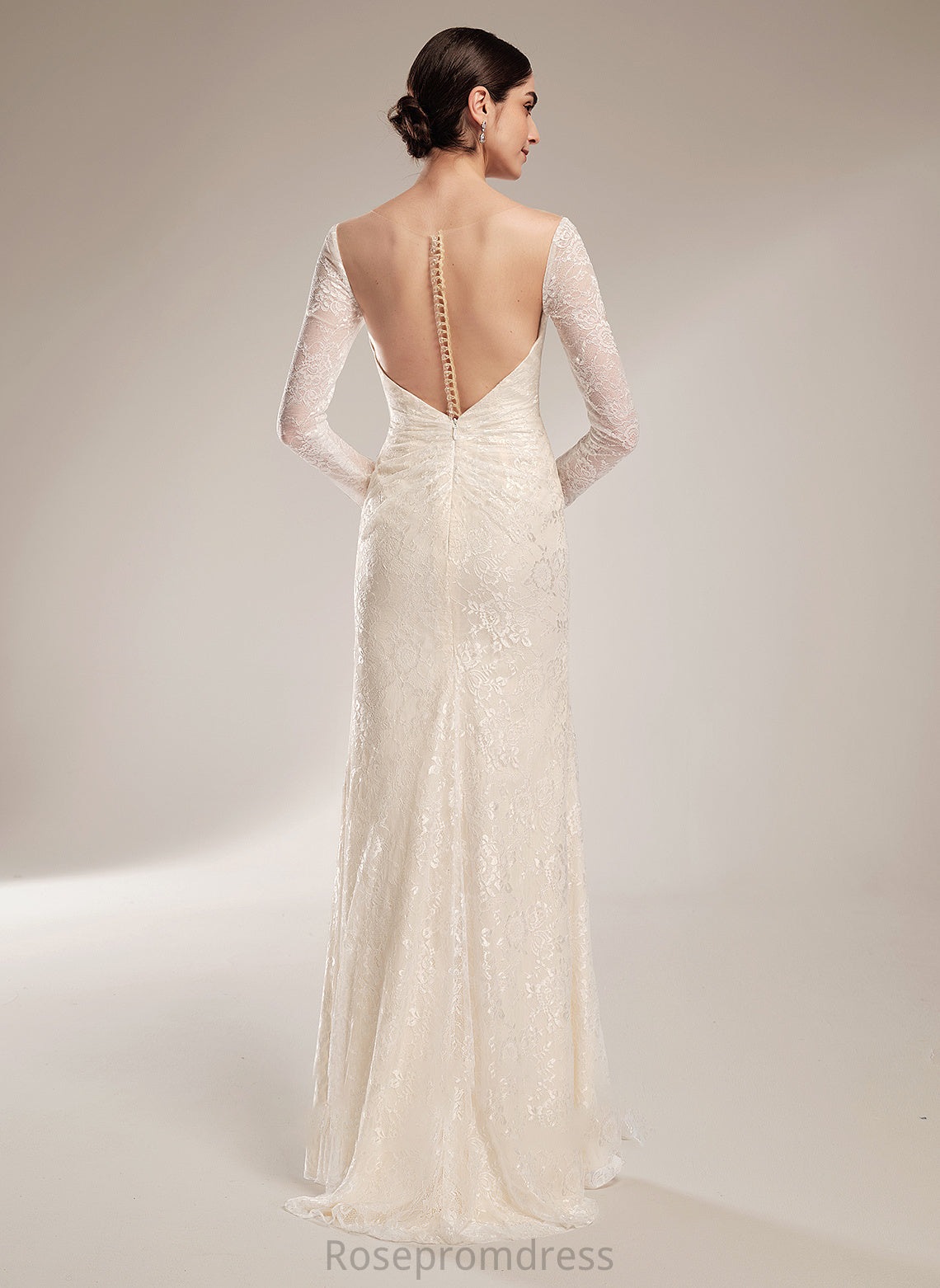 Beading Train Illusion Adalynn Wedding Dress Trumpet/Mermaid Court With Wedding Dresses