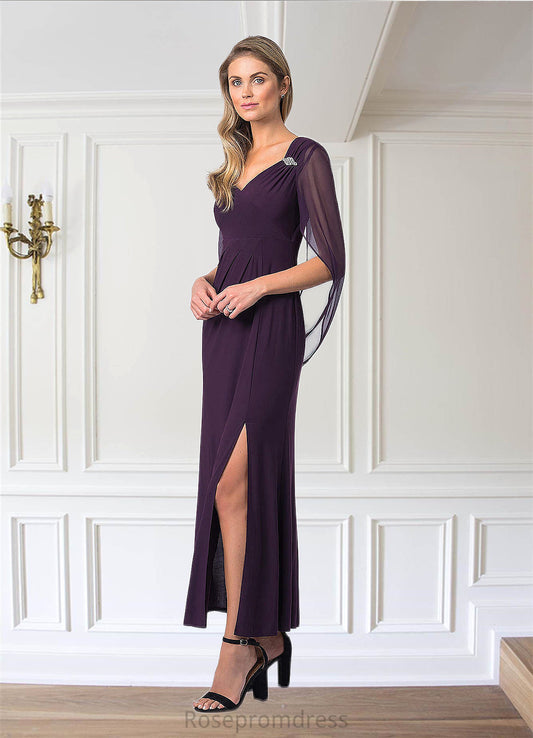 Olympia Sheath Jersey Ankle-Length Dress SRSP0019956