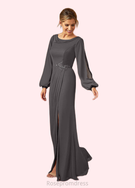 Piper A-Line Lace Mesh Floor-Length Dress SRSP0019879