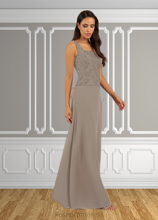 Rhianna Sheath Sequins Lace Floor-Length Dress SRSP0019861