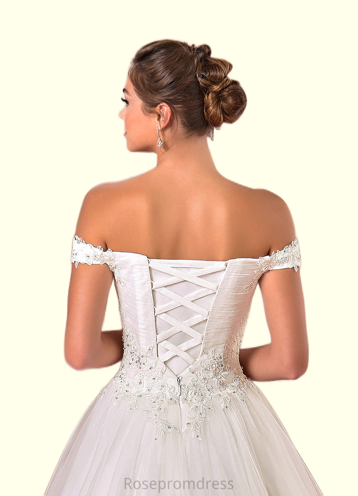 Pamela Ball-Gown Sequins Tulle Chapel Train Dress SRSP0020098