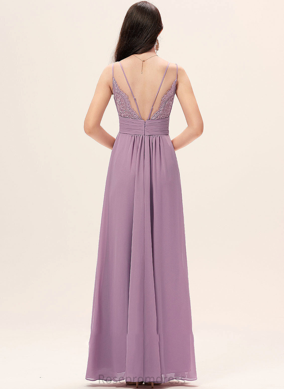 Straps Floor-Length Length A-Line Silhouette Neckline Sweetheart Fabric Madalynn Floor Length Natural Waist Scoop Bridesmaid Dresses