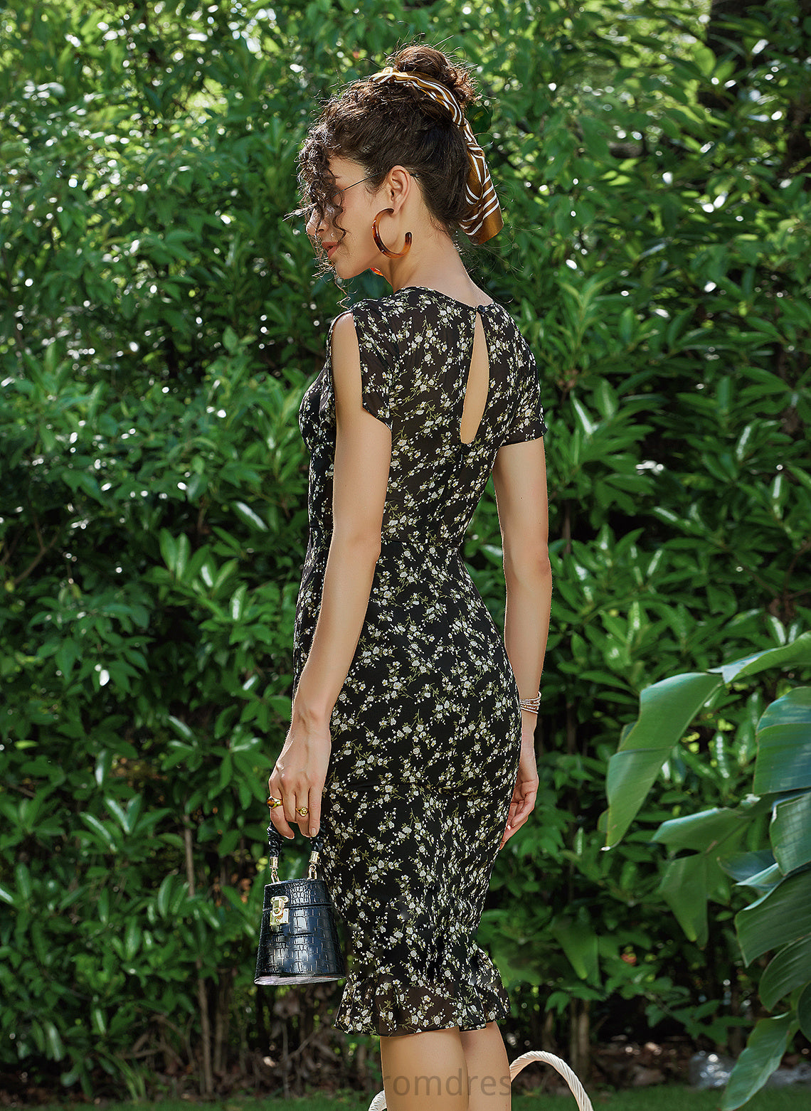Neck Formal Dresses Round Sheath Dresses Maritza