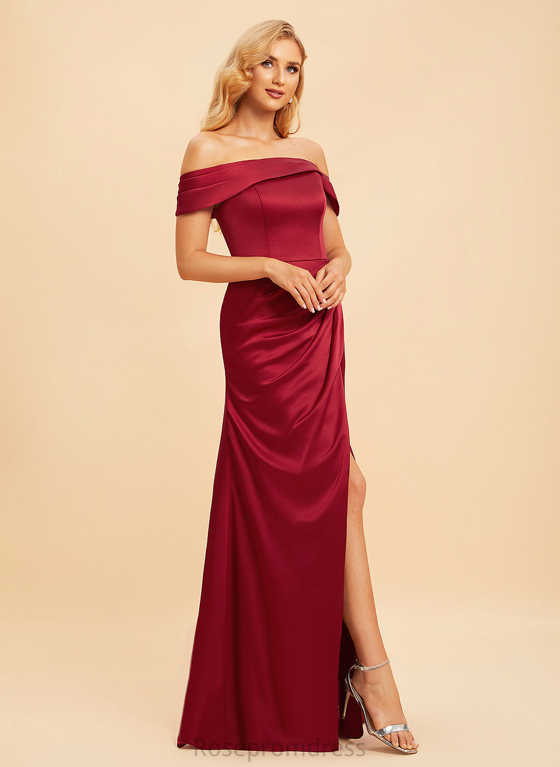 A-line Neckline Sleeveless Length Strapless OfftheShoulder Silhouette Floor-Length BackStyle Straps&Sleeves Whitney Floor Length Bridesmaid Dresses