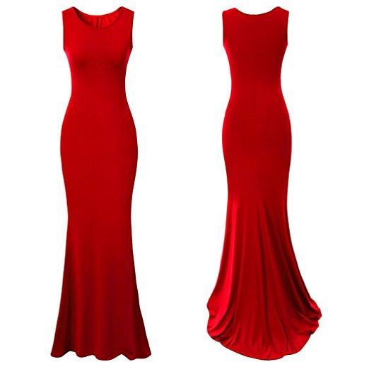 Royal Sleeveless Elegant Long Evening Dress Gowns RS208