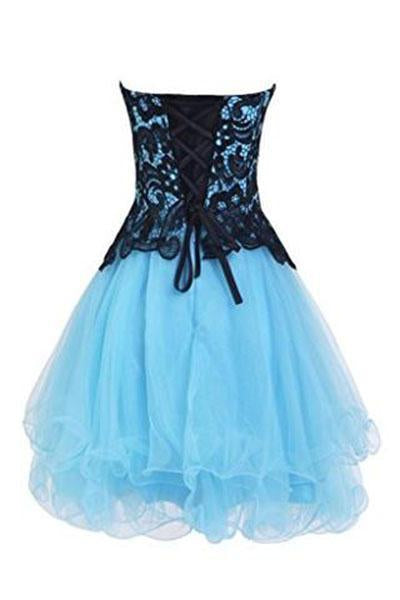 Sweetheart Bridesmaid Short Prom Homecoming Party Dresses For Juniors RS216
