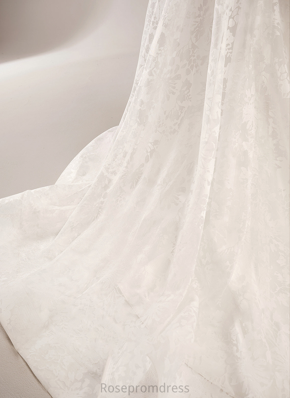 Chapel Wedding Dresses V-neck Ball-Gown/Princess Train Dress Aiyana Wedding