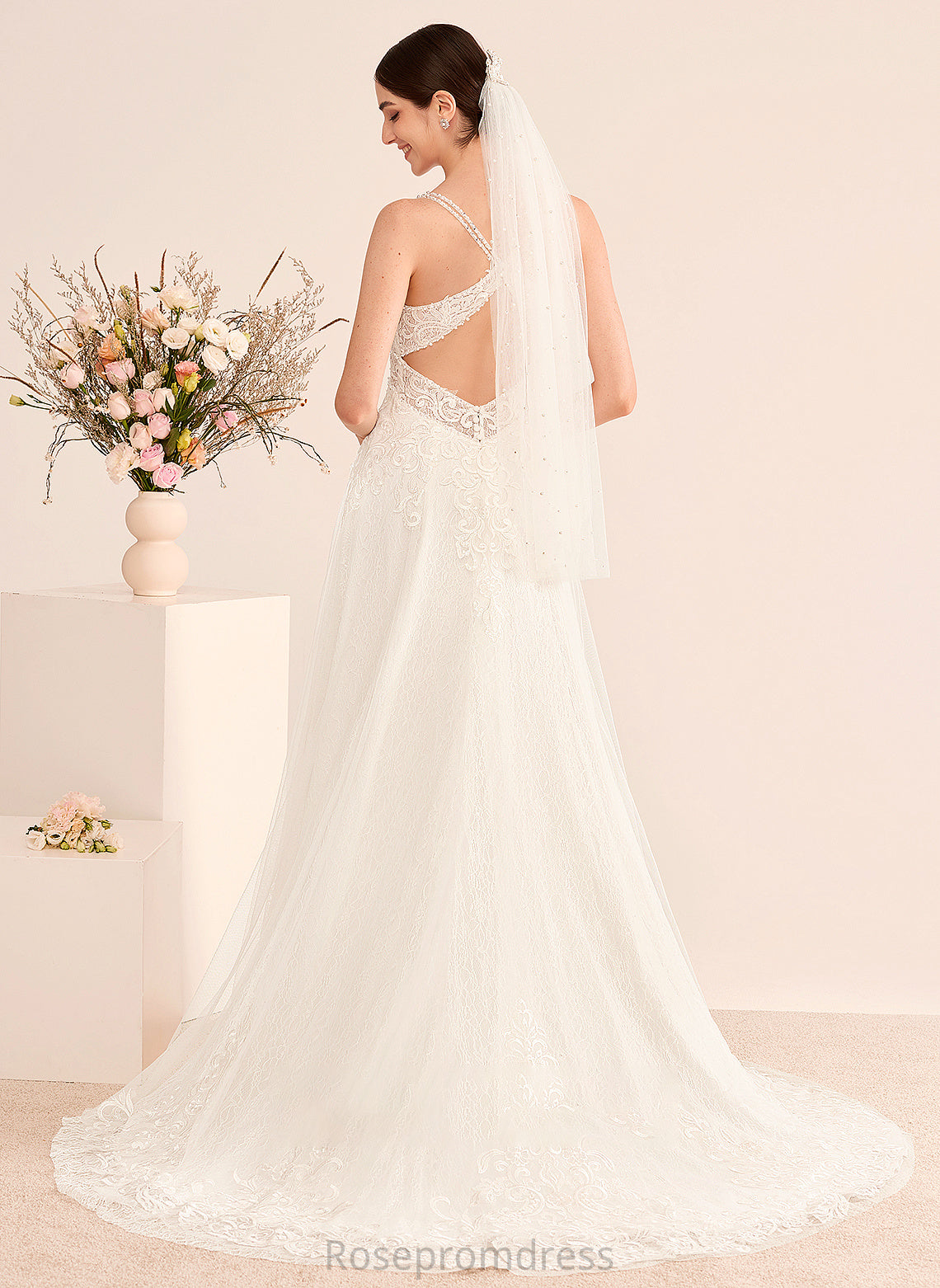 Court Wedding Dresses Dress Beading Nicole V-neck A-Line Wedding With Train