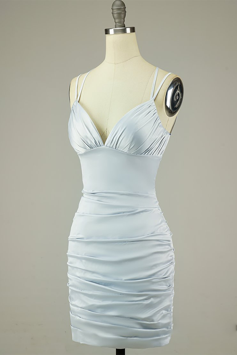 V-Neck Sexy Halter Brenda Pink Homecoming Dresses Hot