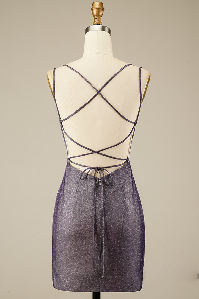 Starry Sky Satin Kelsey Homecoming Dresses Party Dress