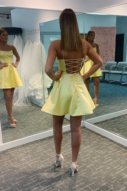 Sheath/Column Ruffles V-Neck Noemi Homecoming Dresses Sleeveless Sweep/Brush Train Dresses