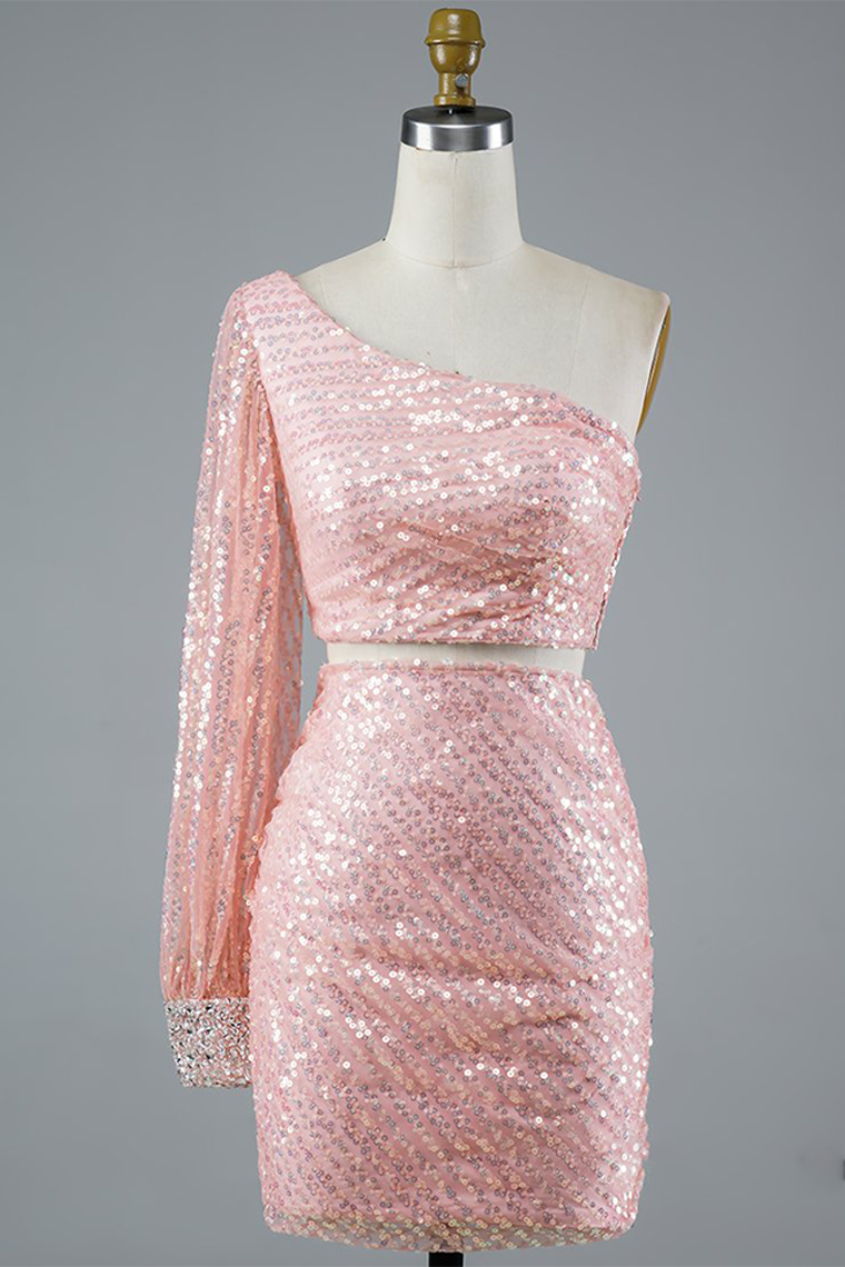 Homecoming Dresses Hadley Two Pieces Shiny Tulle With Sequins