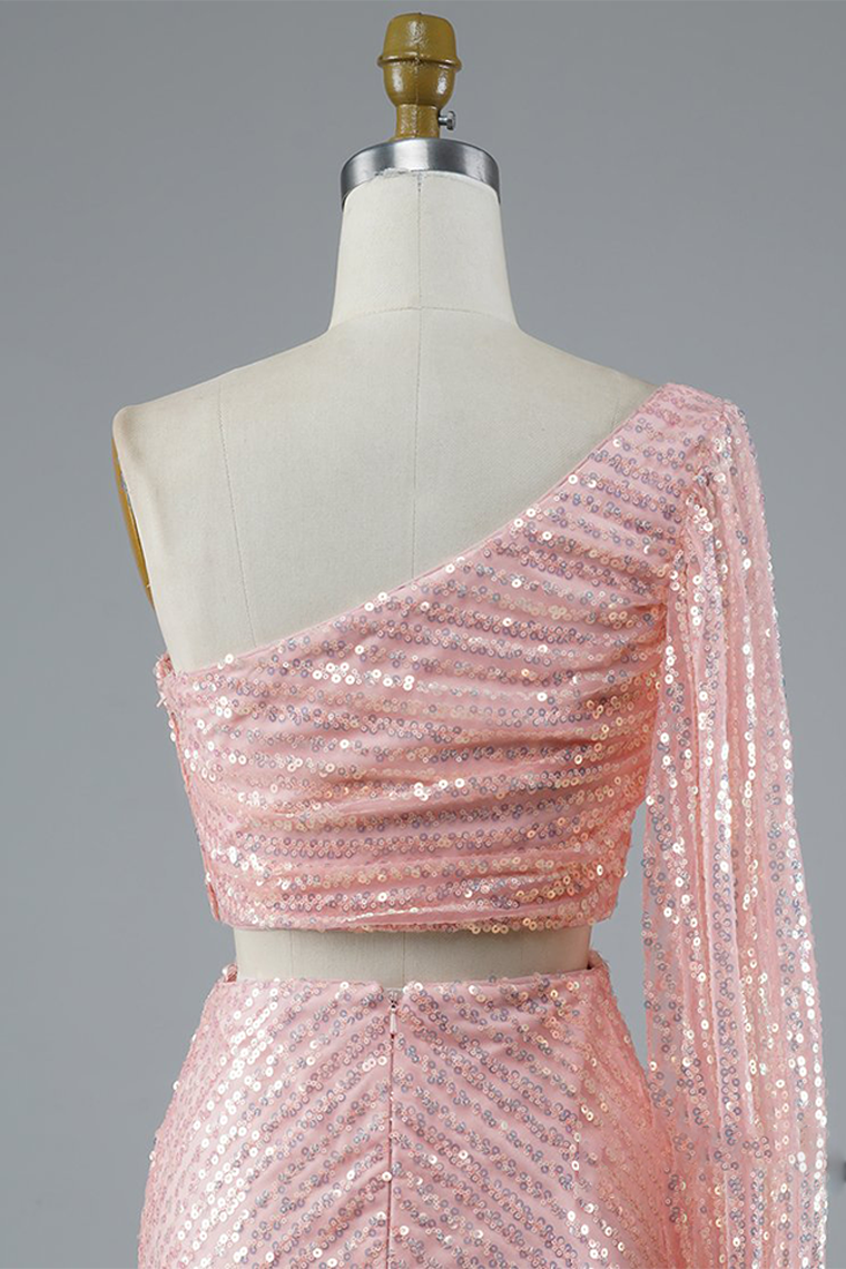 Homecoming Dresses Hadley Two Pieces Shiny Tulle With Sequins