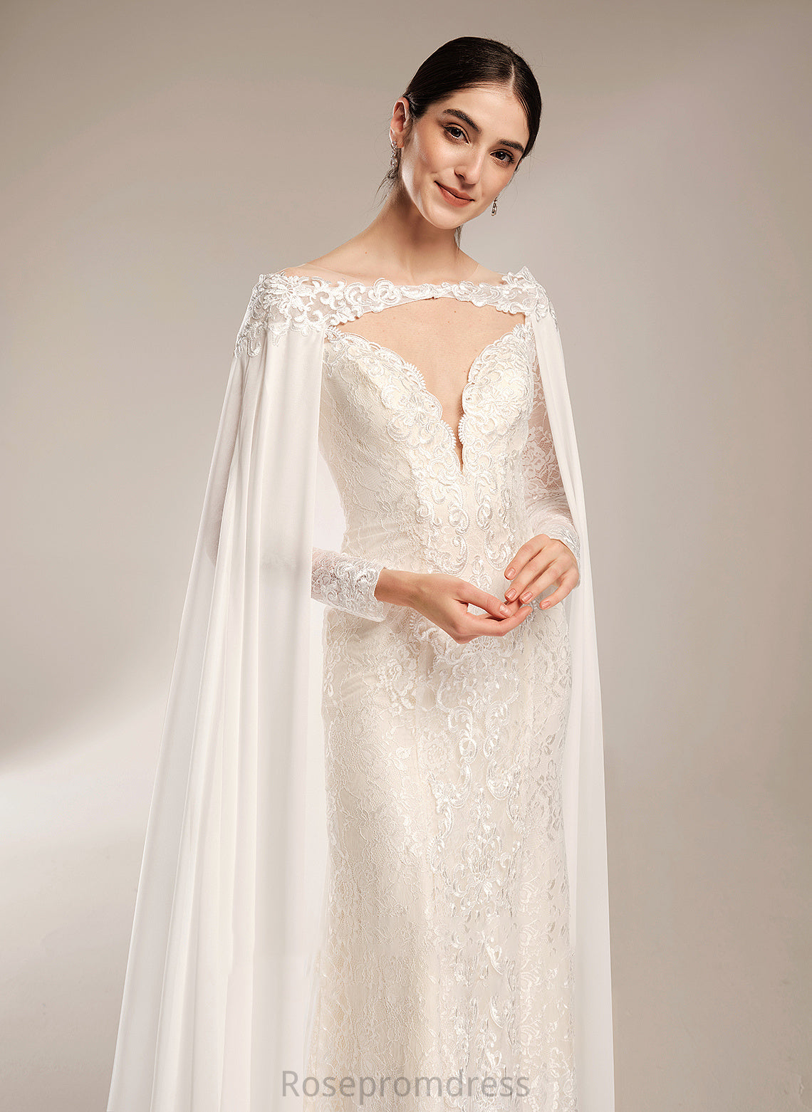 Beading Train Illusion Adalynn Wedding Dress Trumpet/Mermaid Court With Wedding Dresses