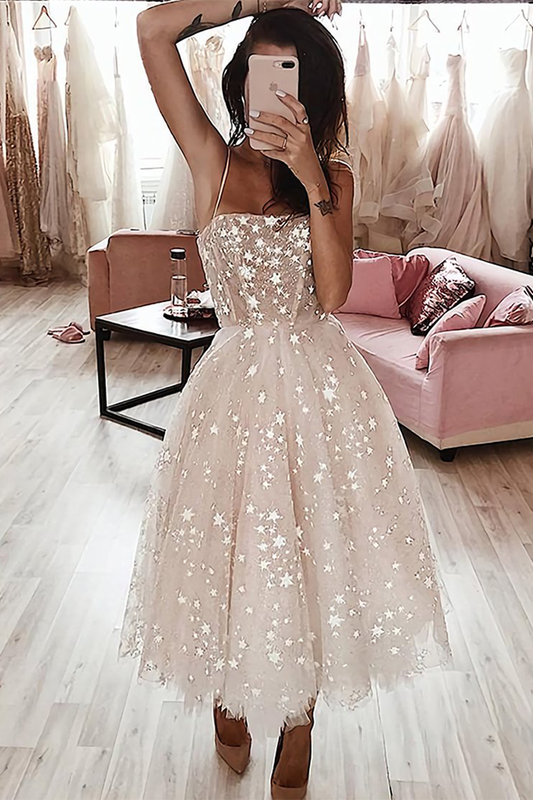 A-Line/Princess Sleeveless Homecoming Dresses Gracie Satin Halter Sweep/Brush Train Ruffles Dresses
