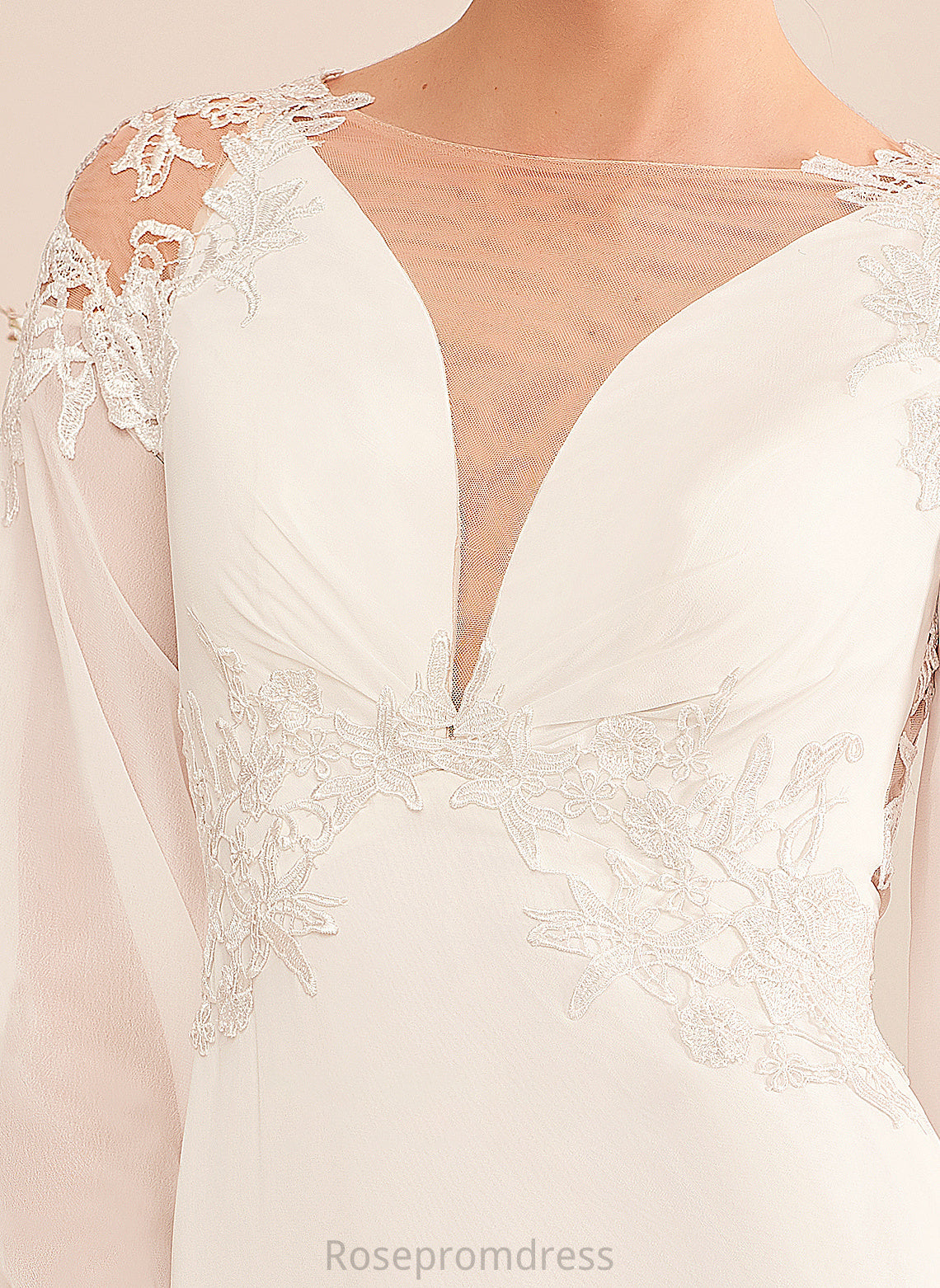 Court Wedding Dresses Kate Trumpet/Mermaid Beading Wedding Dress Train Illusion With