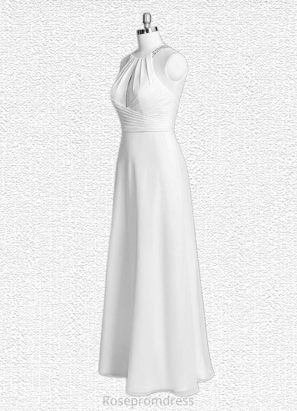Maleah Sheath Sequins Chiffon Floor-Length Dress SRSP0020062
