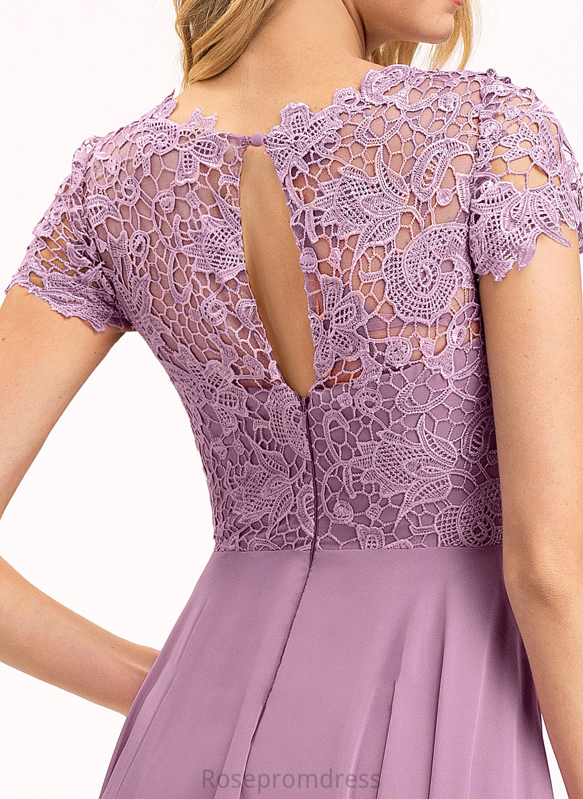 Pockets ScoopNeck Fabric Embellishment Neckline Floor-Length Length Silhouette A-Line Daisy V-Neck Natural Waist Bridesmaid Dresses