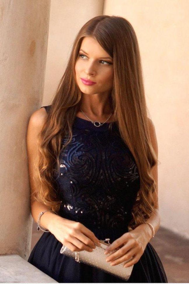 Popular Round Neck Sequins Dark Blue Short Prom Dresses Homecoming Dresses RS909