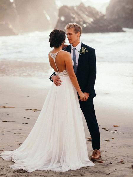 beach wedding dresses
