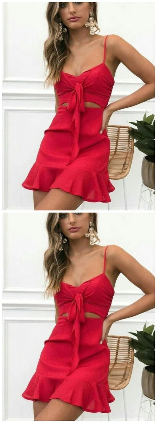 A-Line Simple Homecoming Dresses Jakayla CD10056