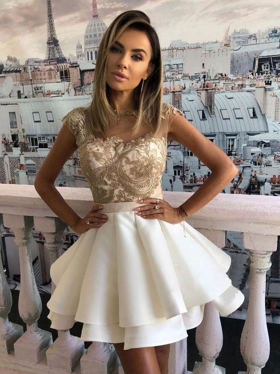 Short Homecoming Dresses Renata CD10194