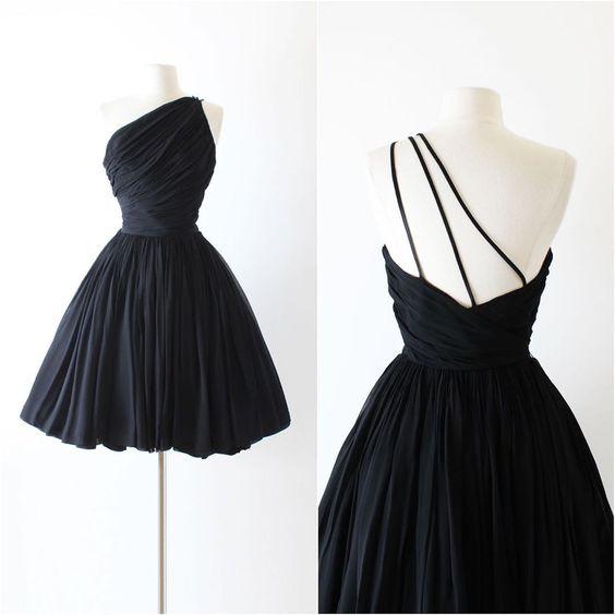 Homecoming Dresses Tianna Black Short CD11906