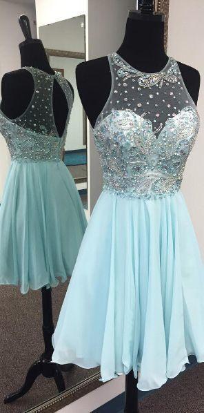 Sexy Beading Homecoming Dresses Vicky CD12368