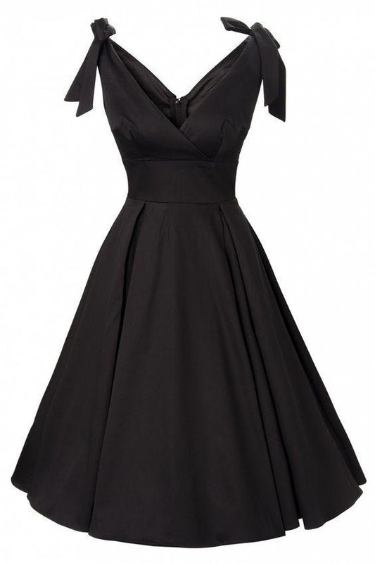 Black Short V Marisol Homecoming Dresses Neck CD13965