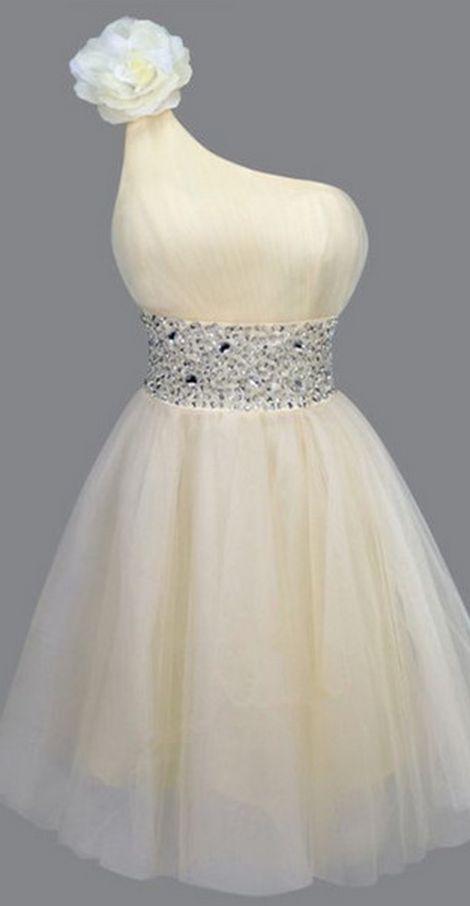 One Shoulder Sweet Homecoming Dresses Maisie 16 Dress Gowns CD14143