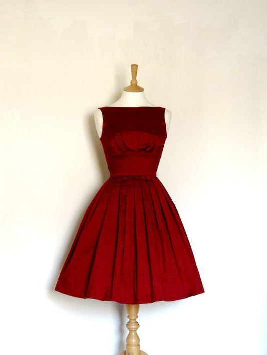 Stain Short Sleevelesss Homecoming Dresses Kathleen CD14432