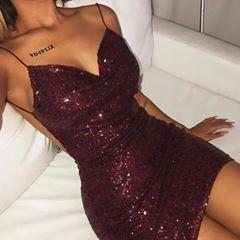 Isabel Homecoming Dresses Spaghetti Strap Sexy CD1477