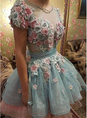 Short Madeleine Homecoming Dresses CD1726