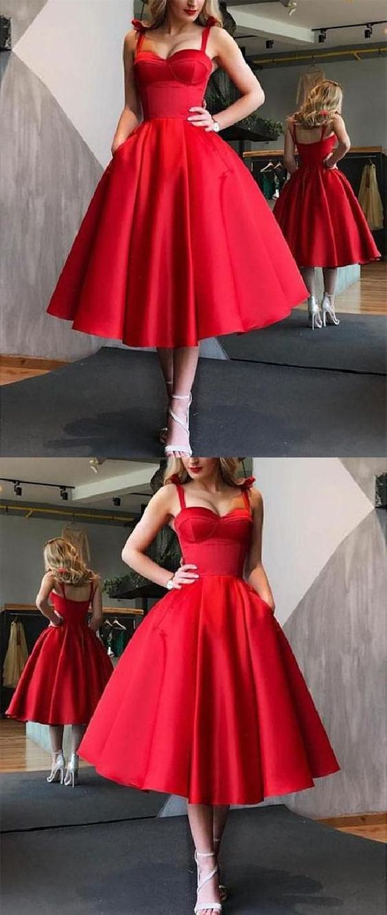 Red Homecoming Dresses Penelope Simple Short CD173