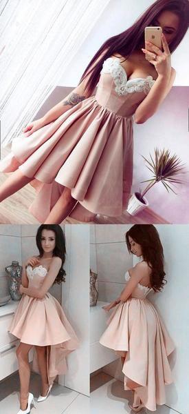 Sweetheart A Line Alani Homecoming Dresses Neck CD189