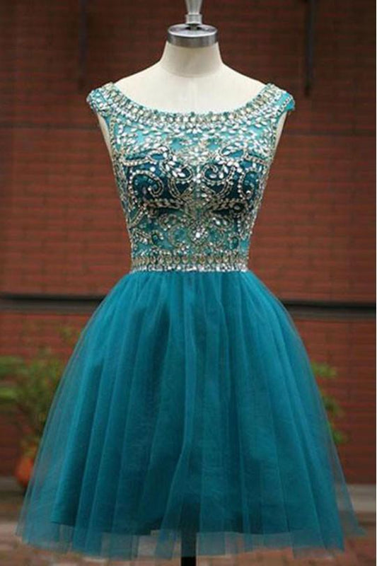 Short Alisa Homecoming Dresses Green CD191