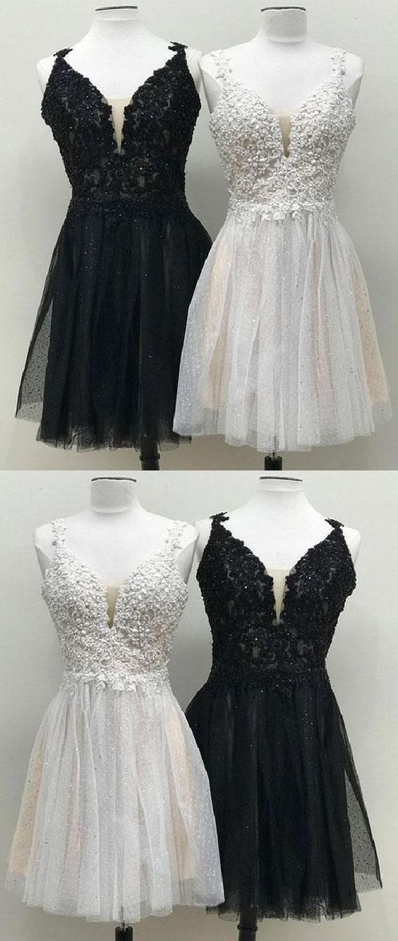 Short Dresses Cute Yadira Lace Homecoming Dresses CD2150