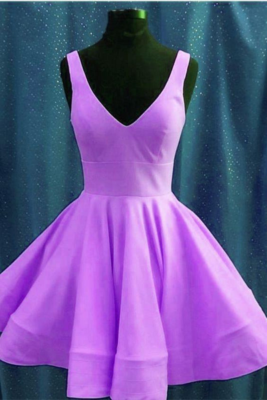Cute Lavender Julianna Homecoming Dresses CD21703