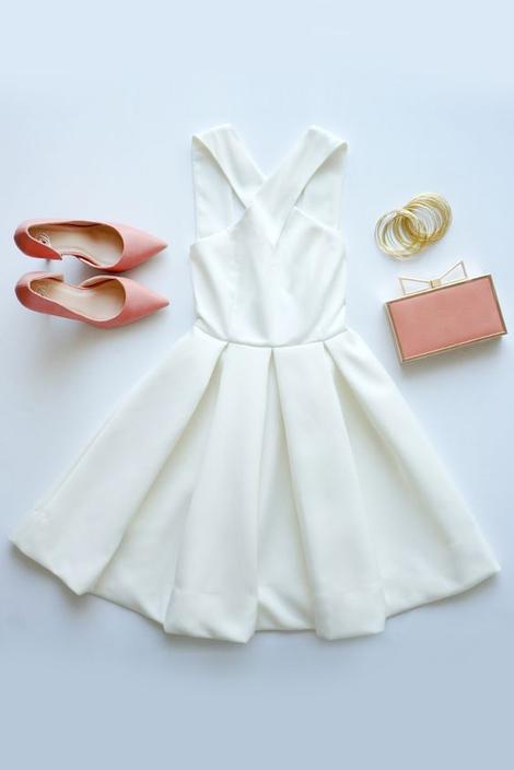 Charming Lovely Cute Undine Homecoming Dresses CD22936